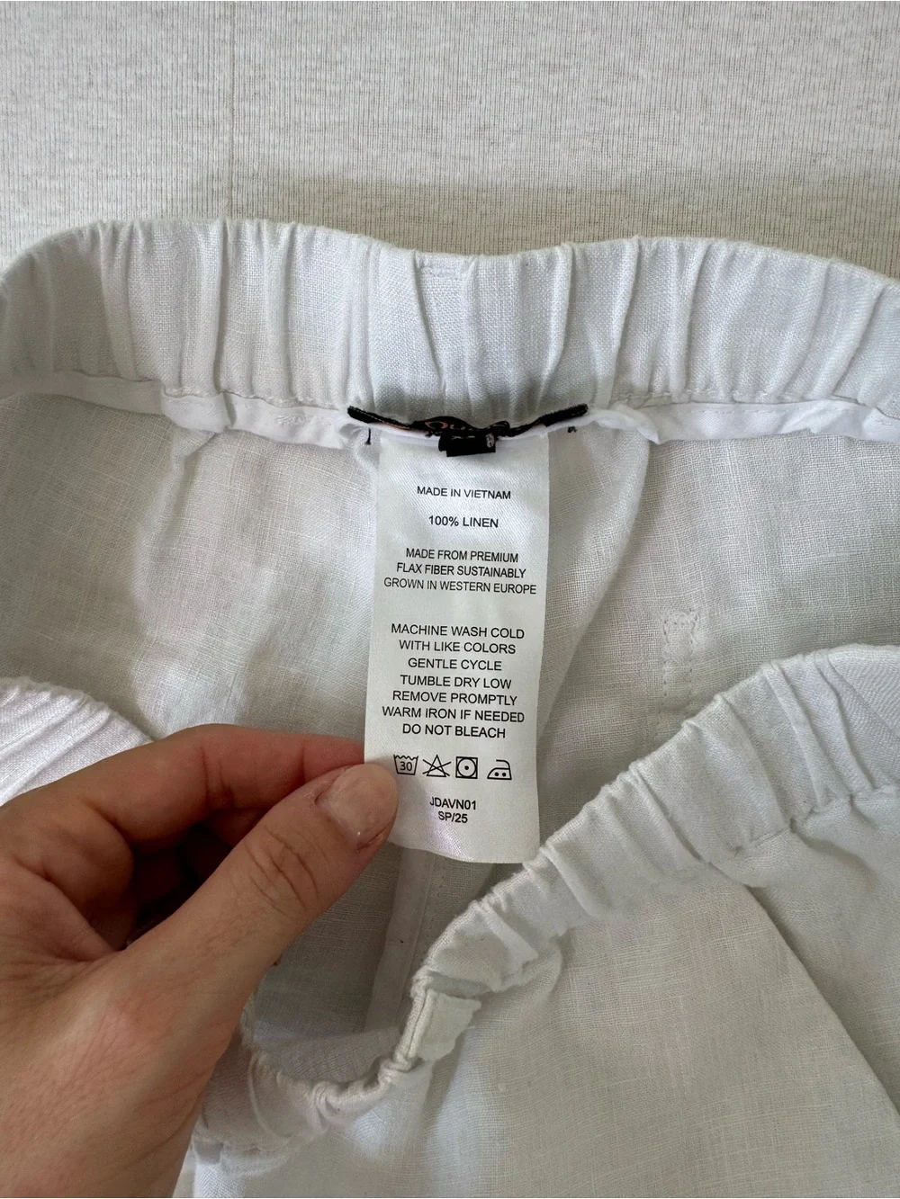 Quince 100% European Linen Pants XS